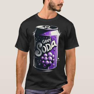 Camiseta Papel De Soda De Uva Con Problemas Impresión Elega
