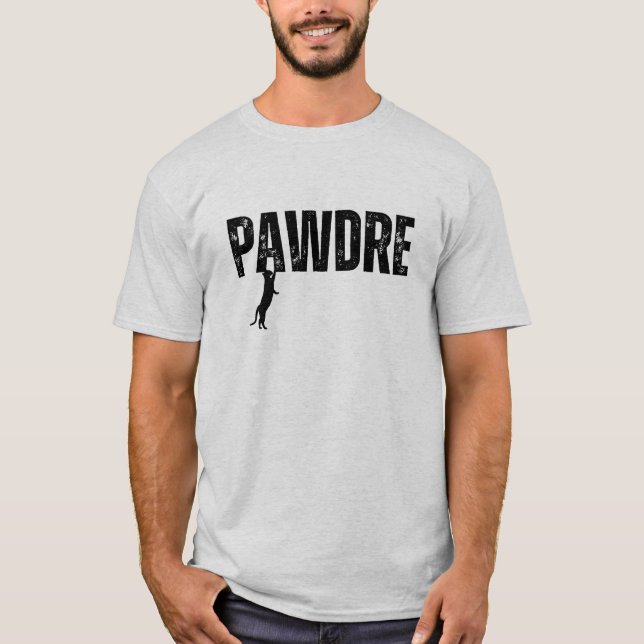Camiseta Papel del gato de Pawdre - Gracioso regalo de aman (Anverso)