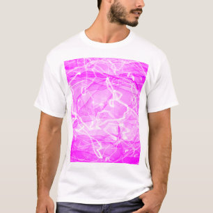 Camiseta Papel digital rosa de mármol-21643