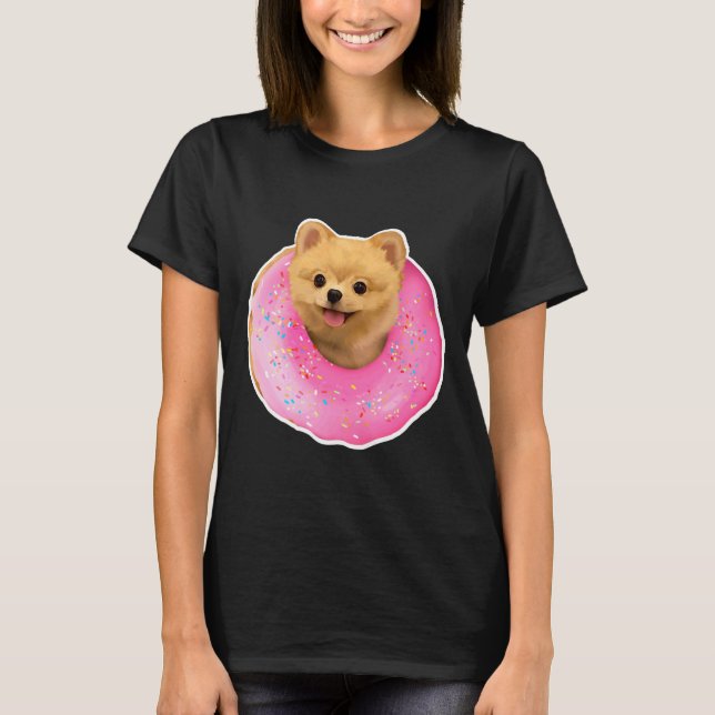 Camiseta Papel dulce de Pomeranian (Anverso)