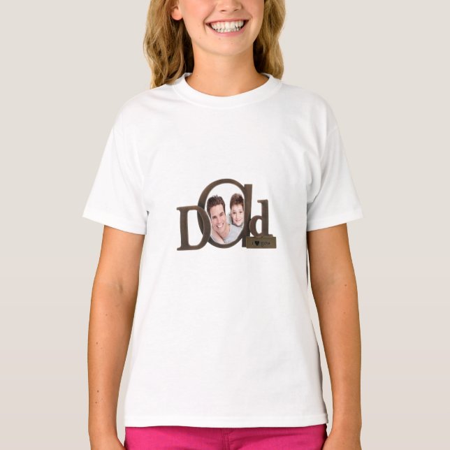 Camiseta Papel e hijo - Fotograma de papá e hijo (Anverso)