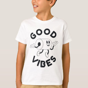 Camiseta Papel feliz estilo personalizado