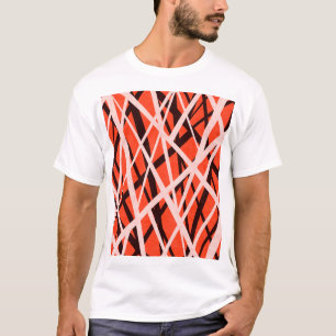 Camiseta Papel geométrico abstracto: textura de alto nivel