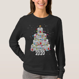 Camiseta Papel higiénico Árbol de Navidad Familia de Navida