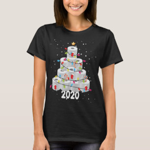 Camiseta Papel higiénico Árbol de Navidad Familia de Navida