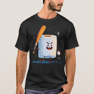 Camiseta Papel Higiénico de Dibujos Animados con Disfraz de