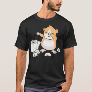 Camiseta Papel higiénico de Hamster Divertido Dabbing Dwars
