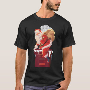 Camiseta Papel higiénico de Santa Claus 2020 Humor Graciosa