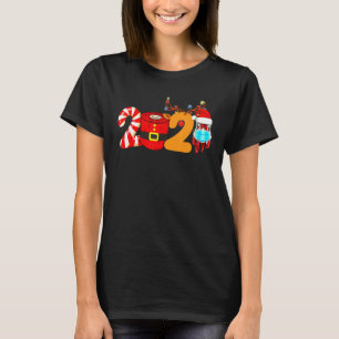 Camiseta Papel Higiénico Máscara Amante del Pollo Navidad 2