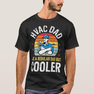 Camiseta Papel HVAC pero refrigerador hombres divertidos té