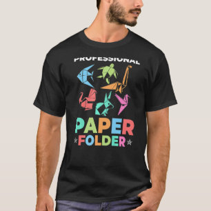 Camiseta Papel japonés plegado Origami