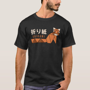 Camiseta Papel Maestro de Origami Craft Maneko Neko Fortuna