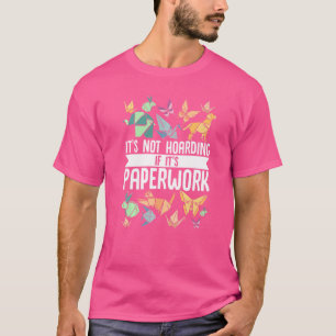 Camiseta Papel maestro de origami Crana plegable No H
