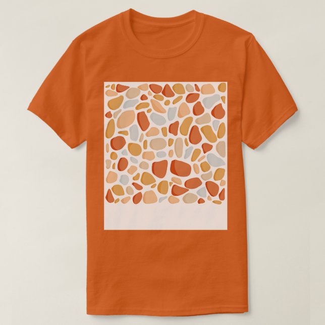 Camiseta Papel mural de textura (Diseño del anverso)