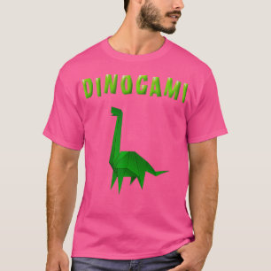 Camiseta Papel originario Dinosaurio Gracioso Brontosauro B