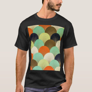 Camiseta Papel pintado colorido: diseño artístico.