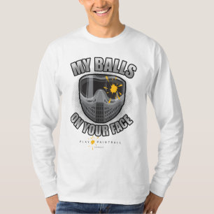 Camiseta Papelera En La Cara