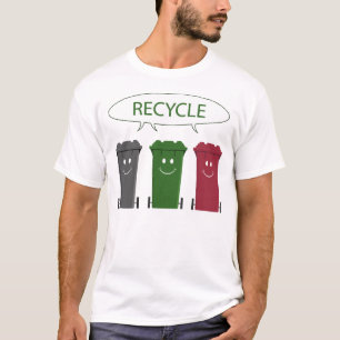 Camiseta Papeleras de reciclaje