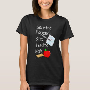 Camiseta Papeles De Grado Y Participación En La Educación E