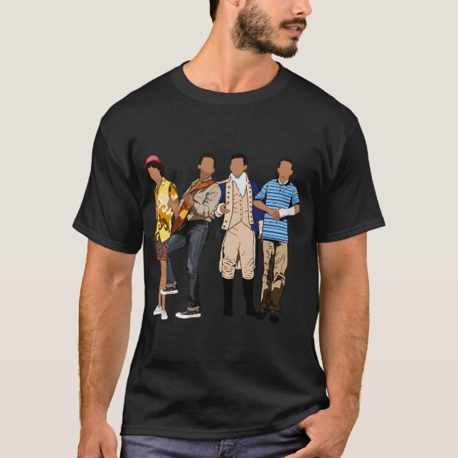 Camiseta Papeles de Jordan Fisher (Anverso)