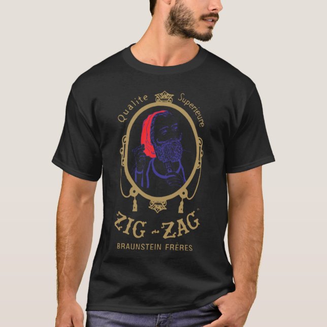 Camiseta Papelillos Zig Zag divertidos (Anverso)