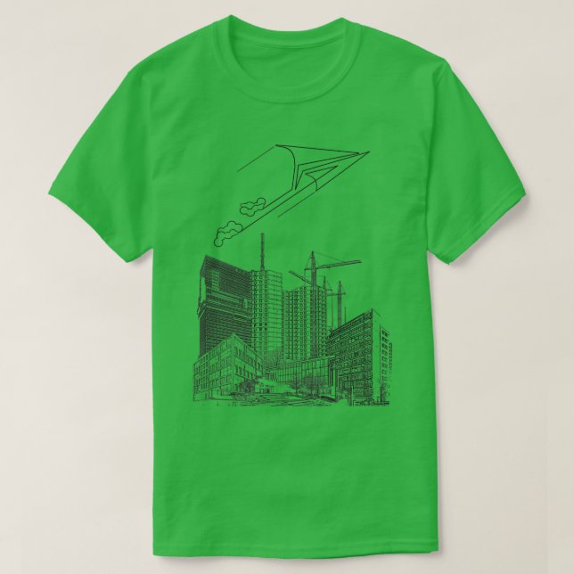 Camiseta PApeR pLanE 16 (Diseño del anverso)