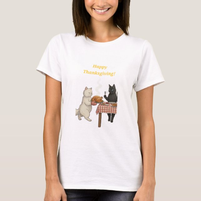 Camiseta Paper&pukku happy Thanksgiving! (Anverso)