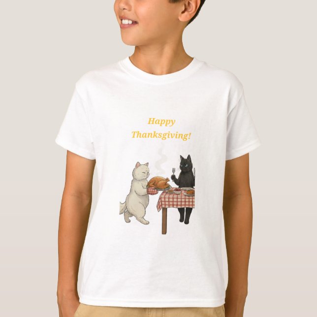 Camiseta Paper&pukku Happy Thanksgiving! (Anverso)