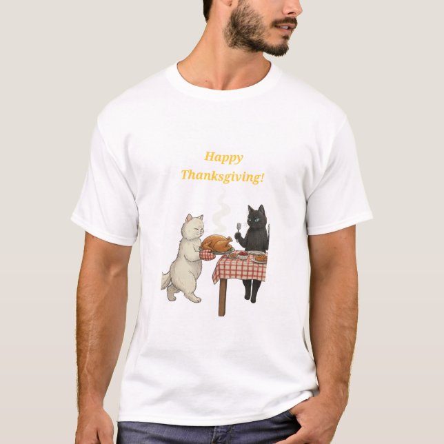 Camiseta Paper&pukku happy Thanksgiving! (Anverso)