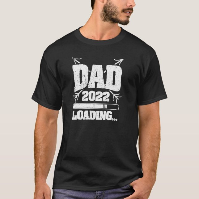 Camiseta Papi 2022 Carga De Embarazo Padre S Day Pullover (Anverso)