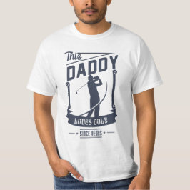 Camiseta Papi ama el golf como regalo del día del padre