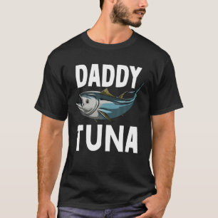 Camiseta Papi Atún Mujeres De Pescado En El Extranjero Tees
