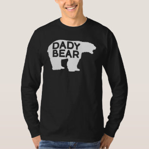 Camiseta Papi Bear Cubs Familia Padre Niños Gemelos Animal 