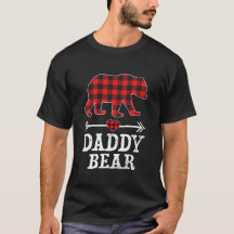 Papi Bear Navidades Pajama Red Plaid Buffalo