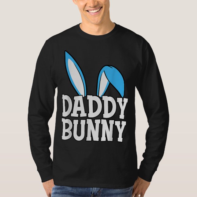 Camiseta Papi Bunny Cute Costume Papá Matanza Familia (Anverso)