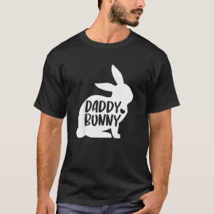Camiseta Papi Bunny Easter Para Padre Hombres Adultos Conej