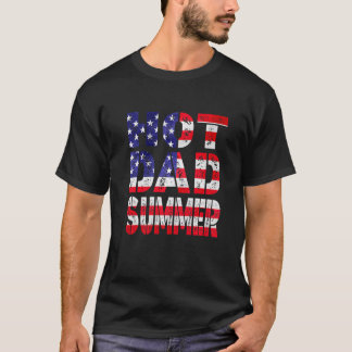Camiseta Papi caliente verano Día del padre verano calor ve