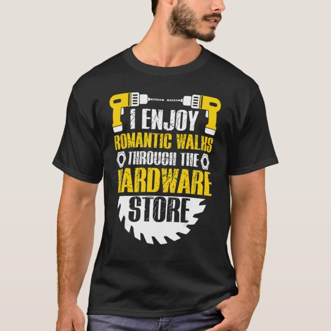 Camiseta Papi Carpenter Handyman Plumber Para Hombres (Anverso)
