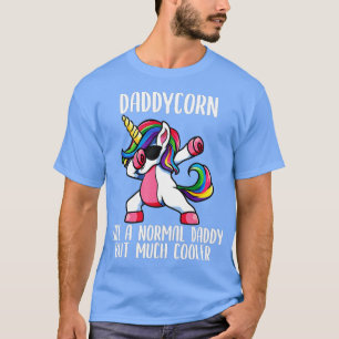 Camiseta Papi Chica de Unicornio Papá Noel