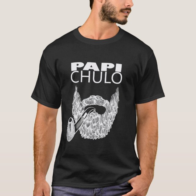 Camiseta papi chulo dia del padre Día fresco Cumpleaños (Anverso)