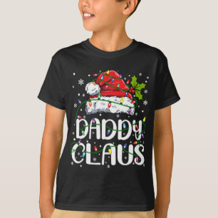 Camiseta Papi Claus Navidades enciende la coincidencia con