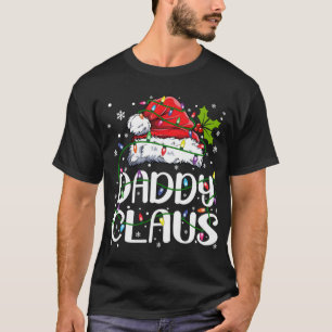 Camiseta Papi Claus Navidades enciende la coincidencia con
