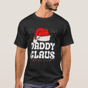 Camiseta Papi Claus Navidades Papá Papá Papá Papá Papá Noel