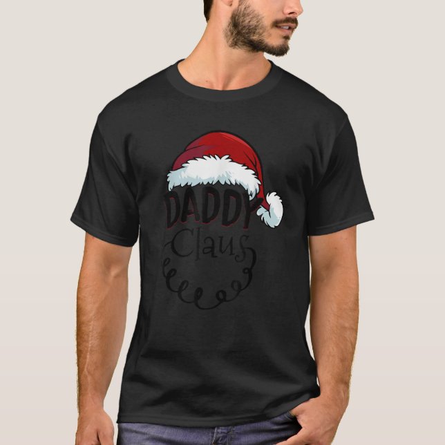 Camiseta Papi Claus Santa Hat Funny (Anverso)