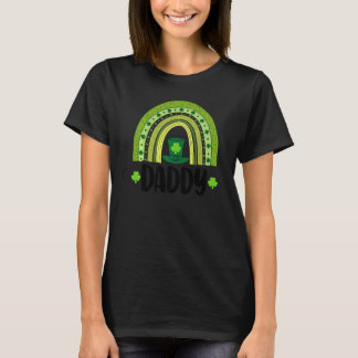 Camiseta Papi con suerte mujeres San Patrick's Day con amor