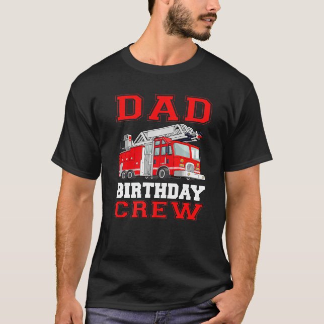 Camiseta Papi Cristóbal Bomberos de Birthday (Anverso)