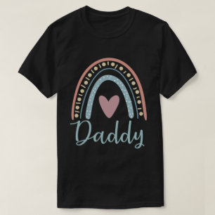 Camiseta Papi Cute Dad Family coincidiendo con el arcoiris