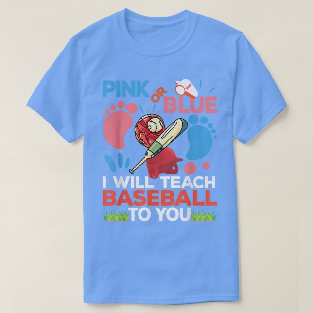 Camiseta Papi de béisbol para ser de género revela Baby Sho (Diseño del anverso)