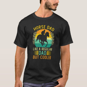Camiseta Papi de caballos retro vintage