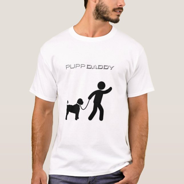 Camiseta Papi de cachorros (Anverso)